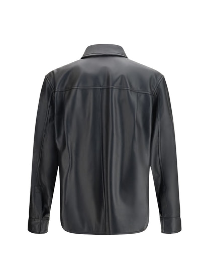 Loewe Leather Jacket - Black