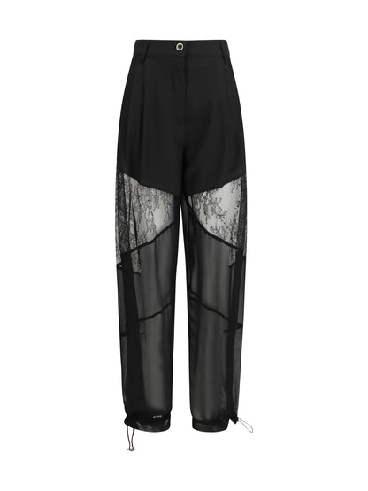 PINKO Nacy Pants with lace inserts