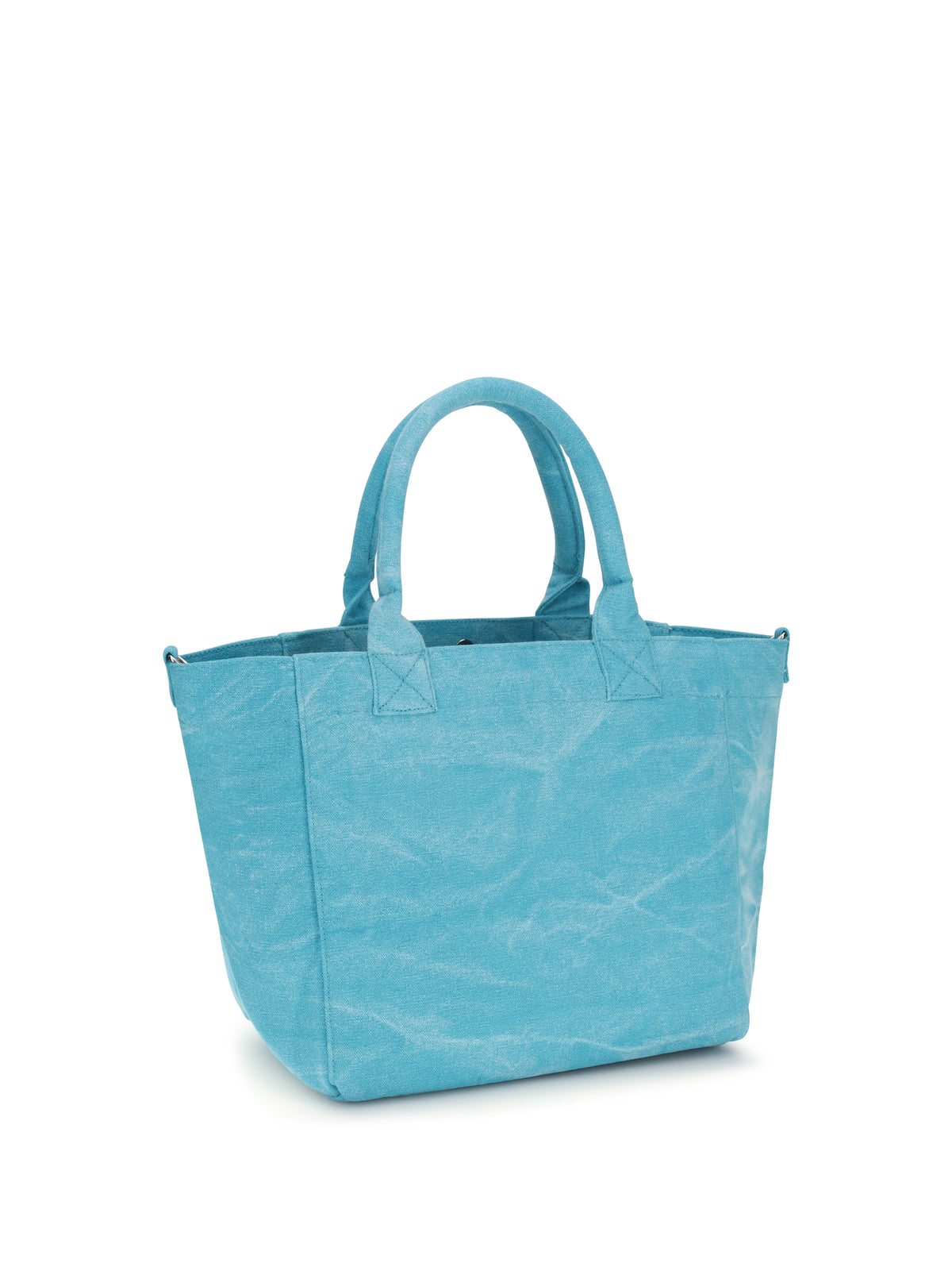 Ganni Banana print Tote Bag - Blue Curacao