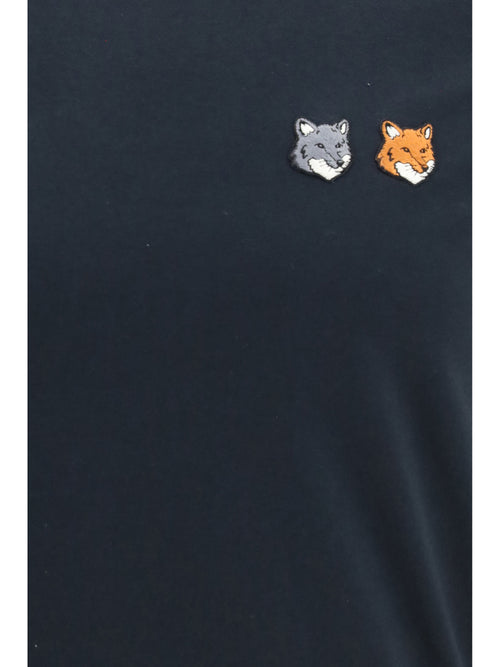 Maison Kitsuné Double Fox Head T-shirt - Anthracite