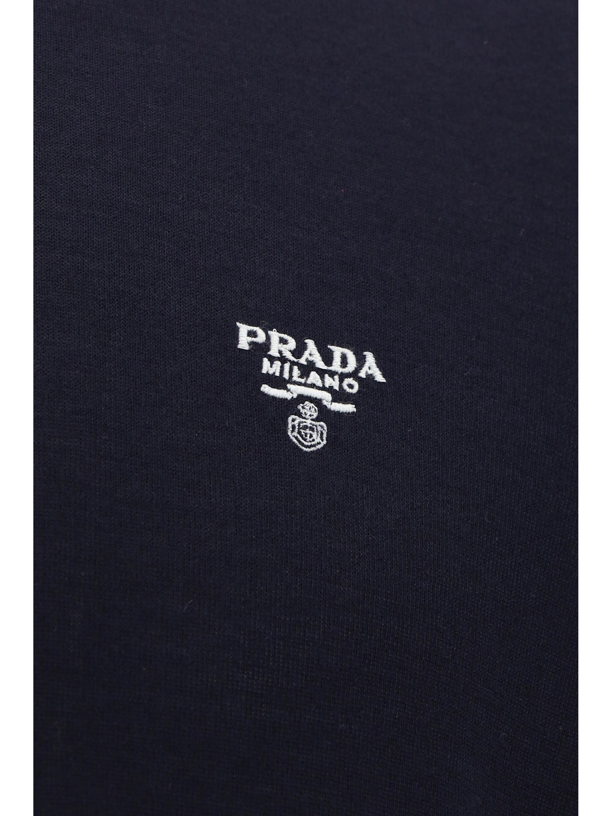 Prada Virgin wool Polo Shirt - Black