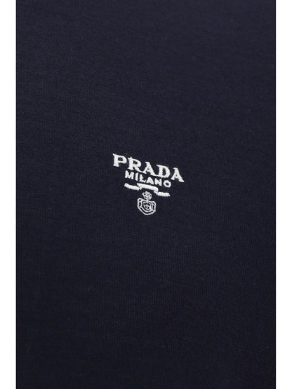 Prada Virgin wool Polo Shirt - Black