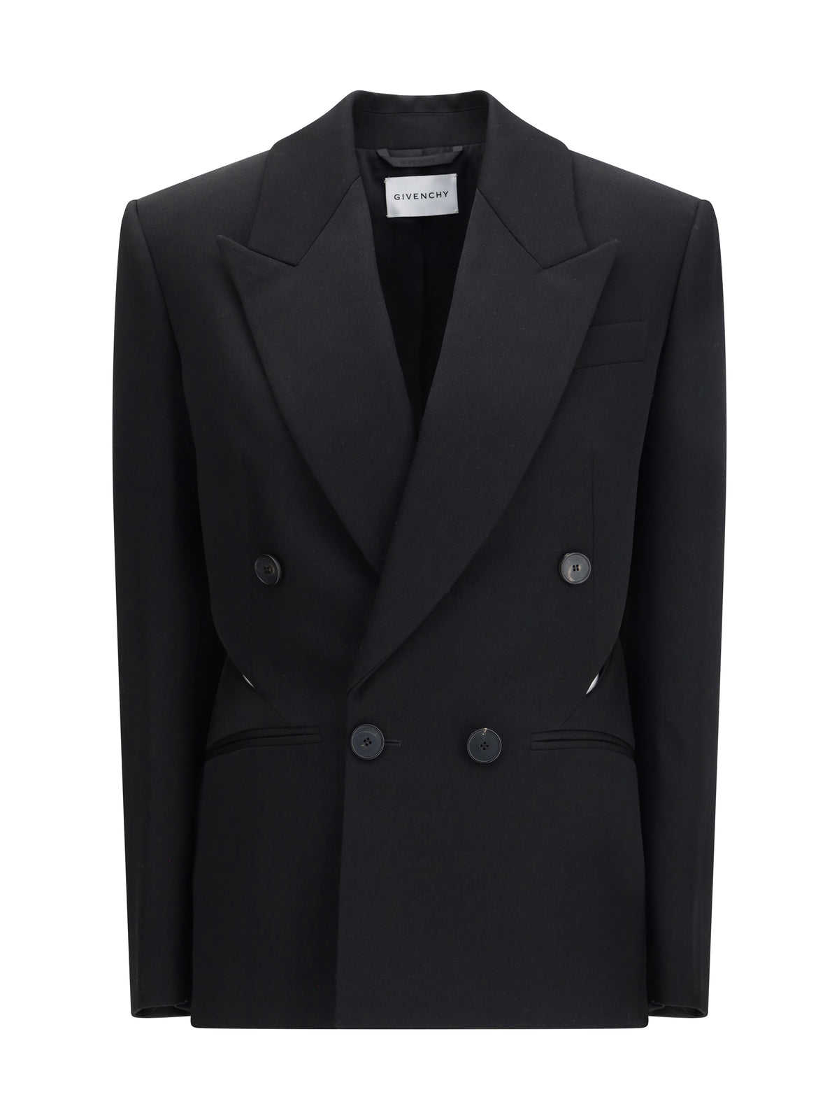 Givenchy Cut-Out Jacket - Black