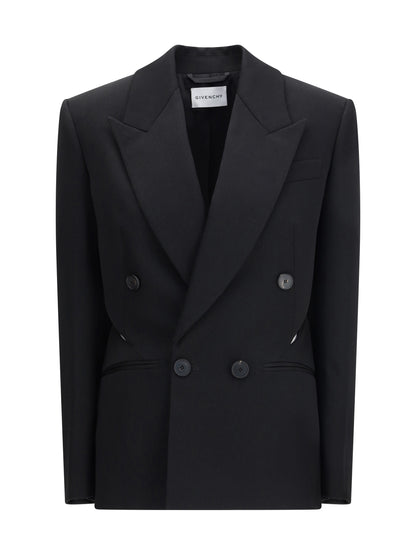 Givenchy Cut-Out Jacket - Black