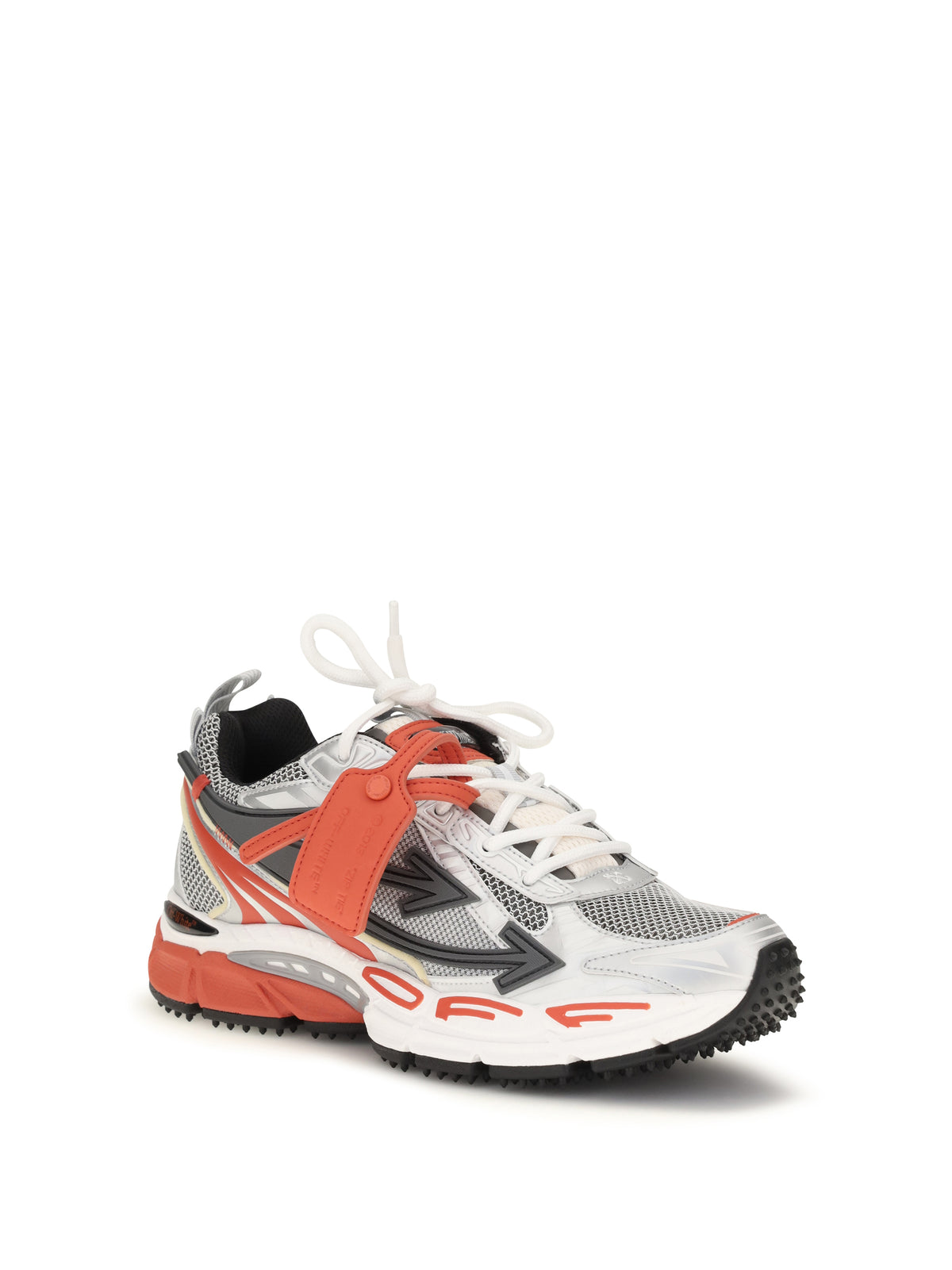 Off-White Be Right Back Sneakers - Gray/Red