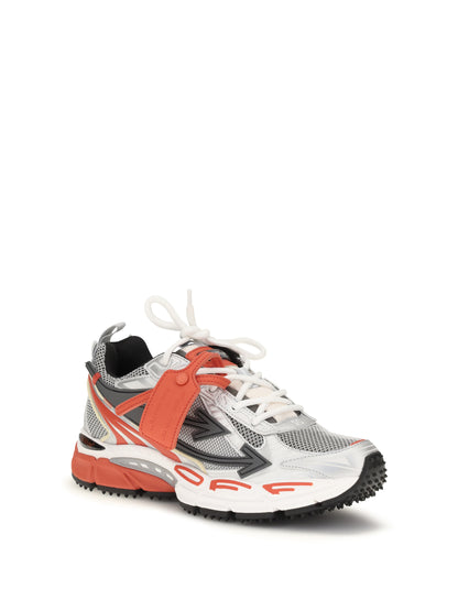 Off-White Be Right Back Sneakers - Gray/Red