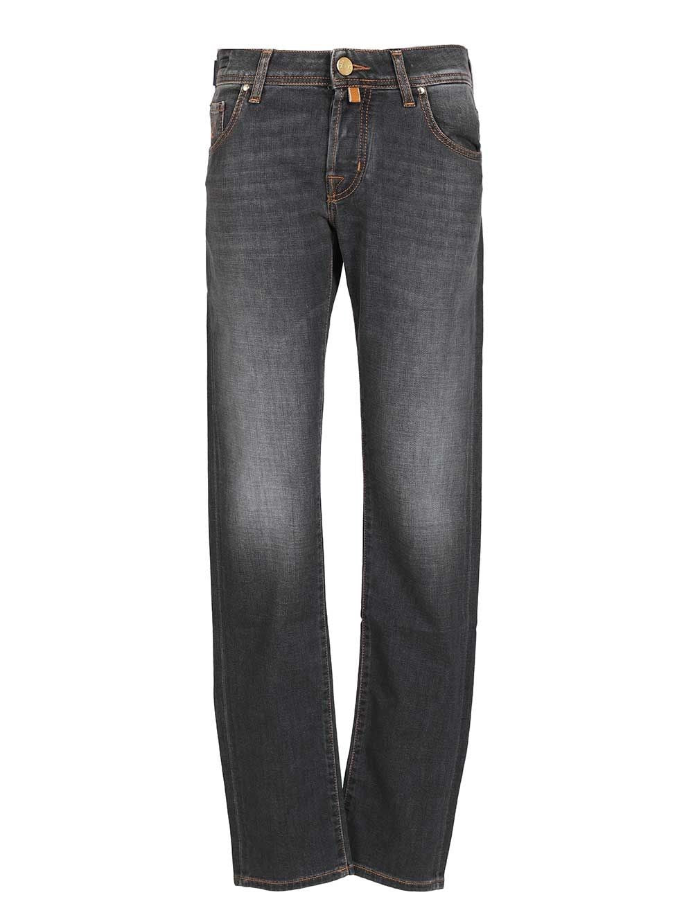 Jacob Cohen Super Slim Fit "Nick" Jeans - Grey