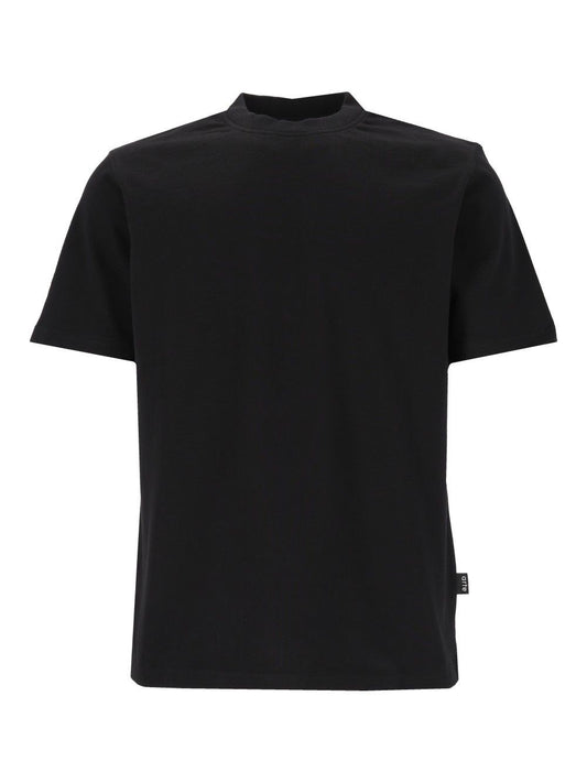 Art Patch Print T-Shirt - Black