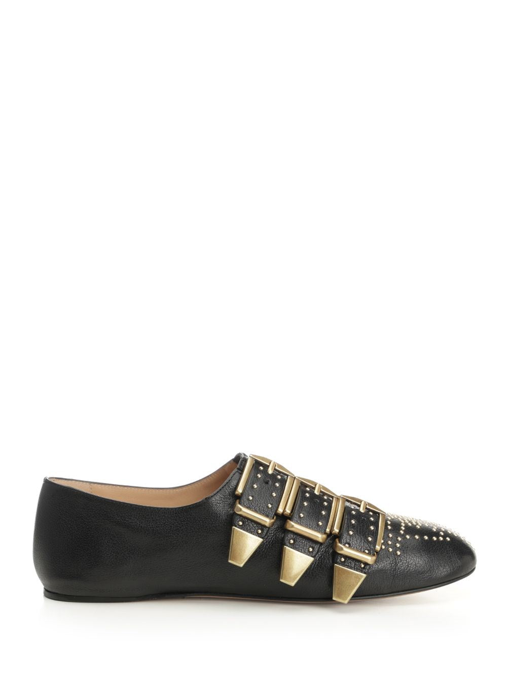 Chloe' "Susan" Flat Shoe - Black