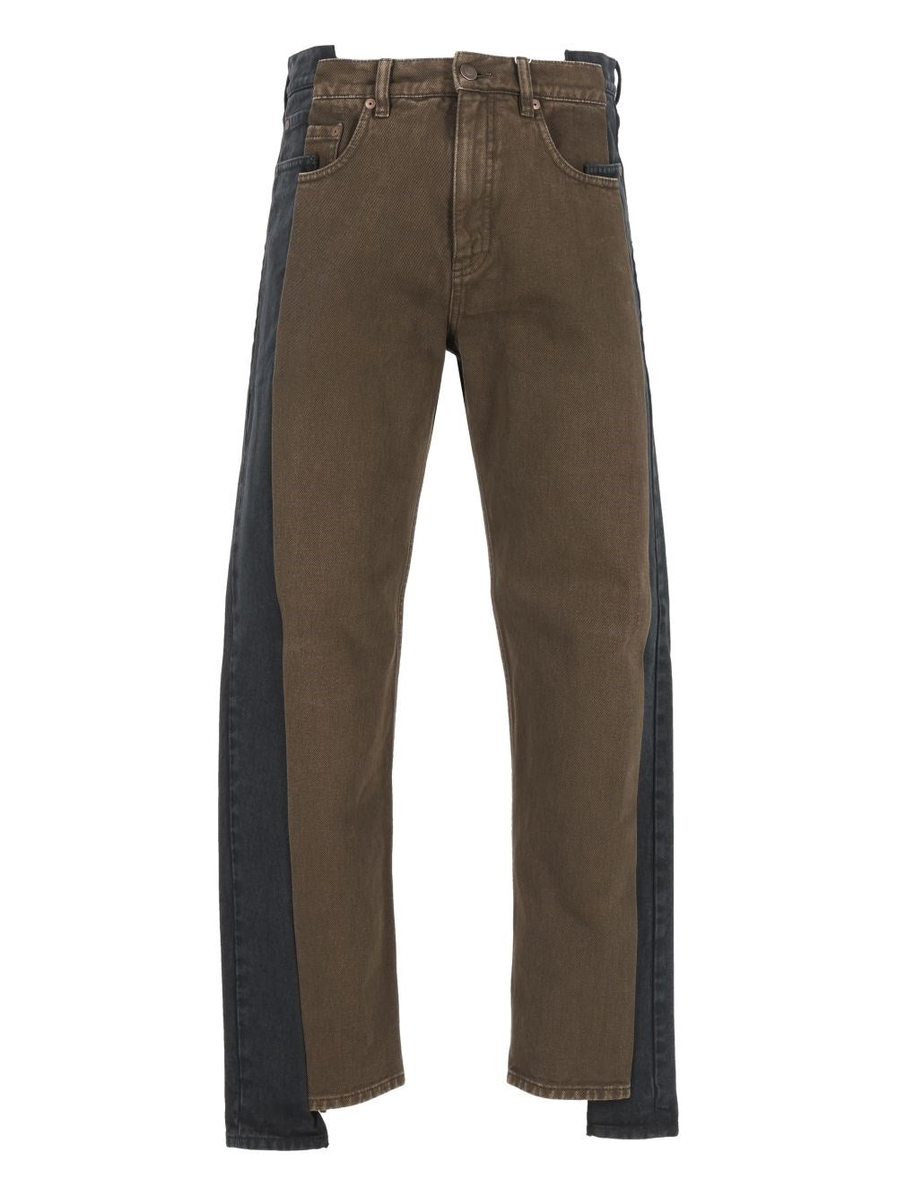 Maison Margiela "Spliced" Jeans In Cotton - Multi