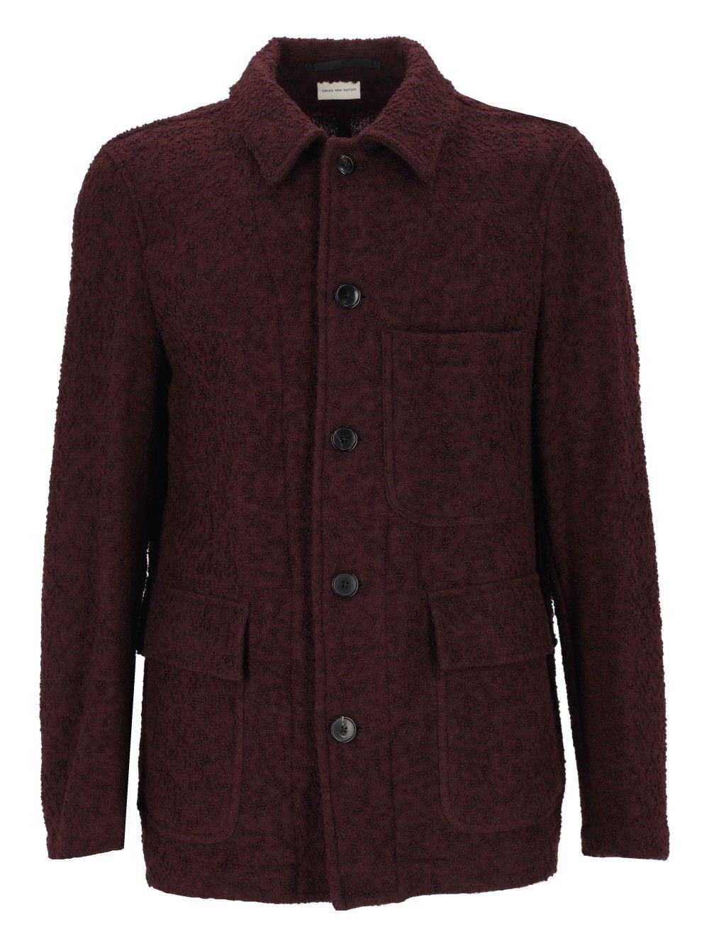 Dries Van Noten "Braxton" Jacket - Bordeaux
