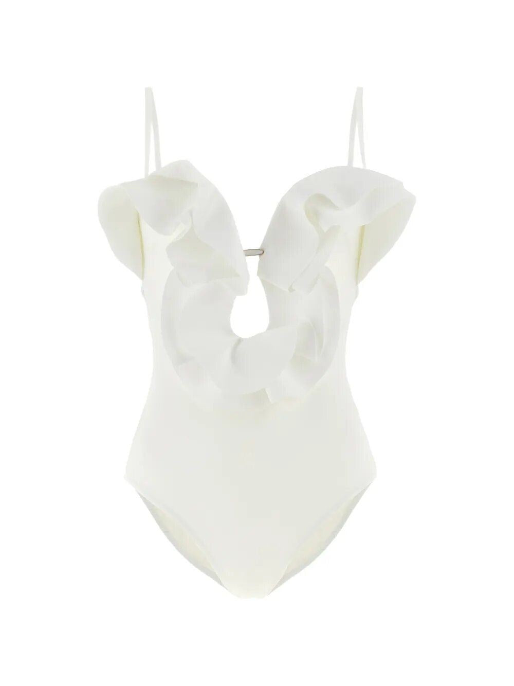 Zimmermann Solstice One-Piece Swimsuit - White