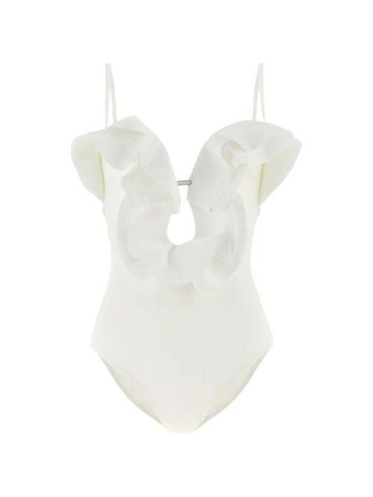 Zimmermann Solstice One-Piece Swimsuit - White
