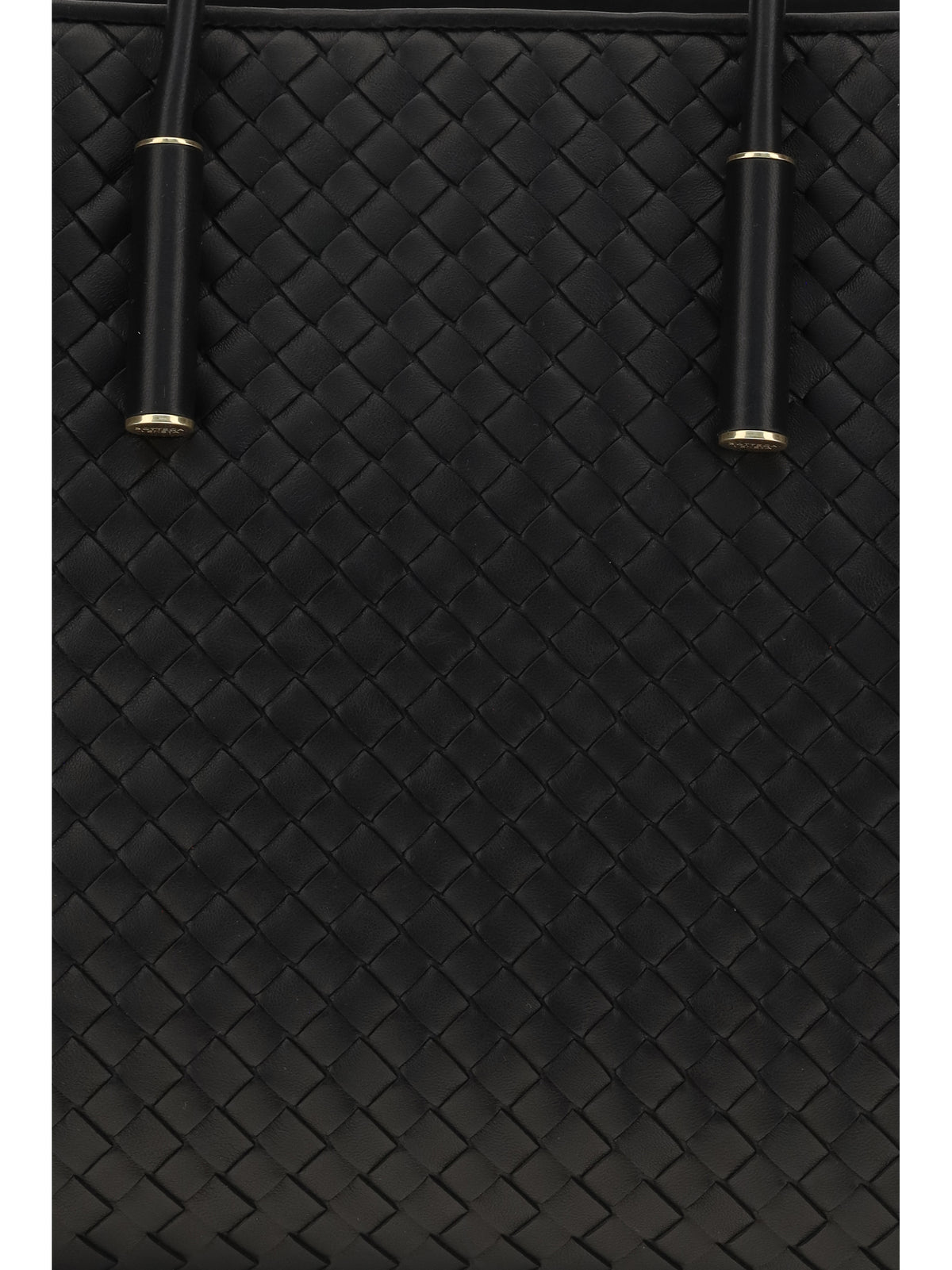 Bottega Veneta Barbara Tote Bag - Black-Brass Vibrato