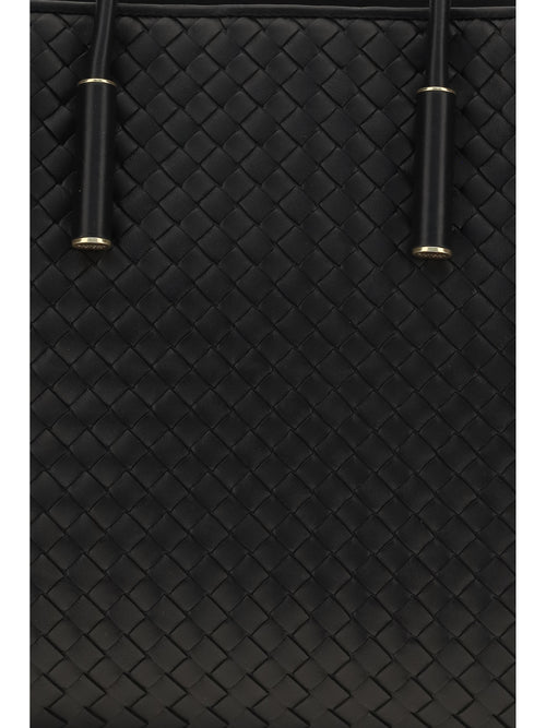 Bottega Veneta Barbara Tote Bag - Black-Brass Vibrato