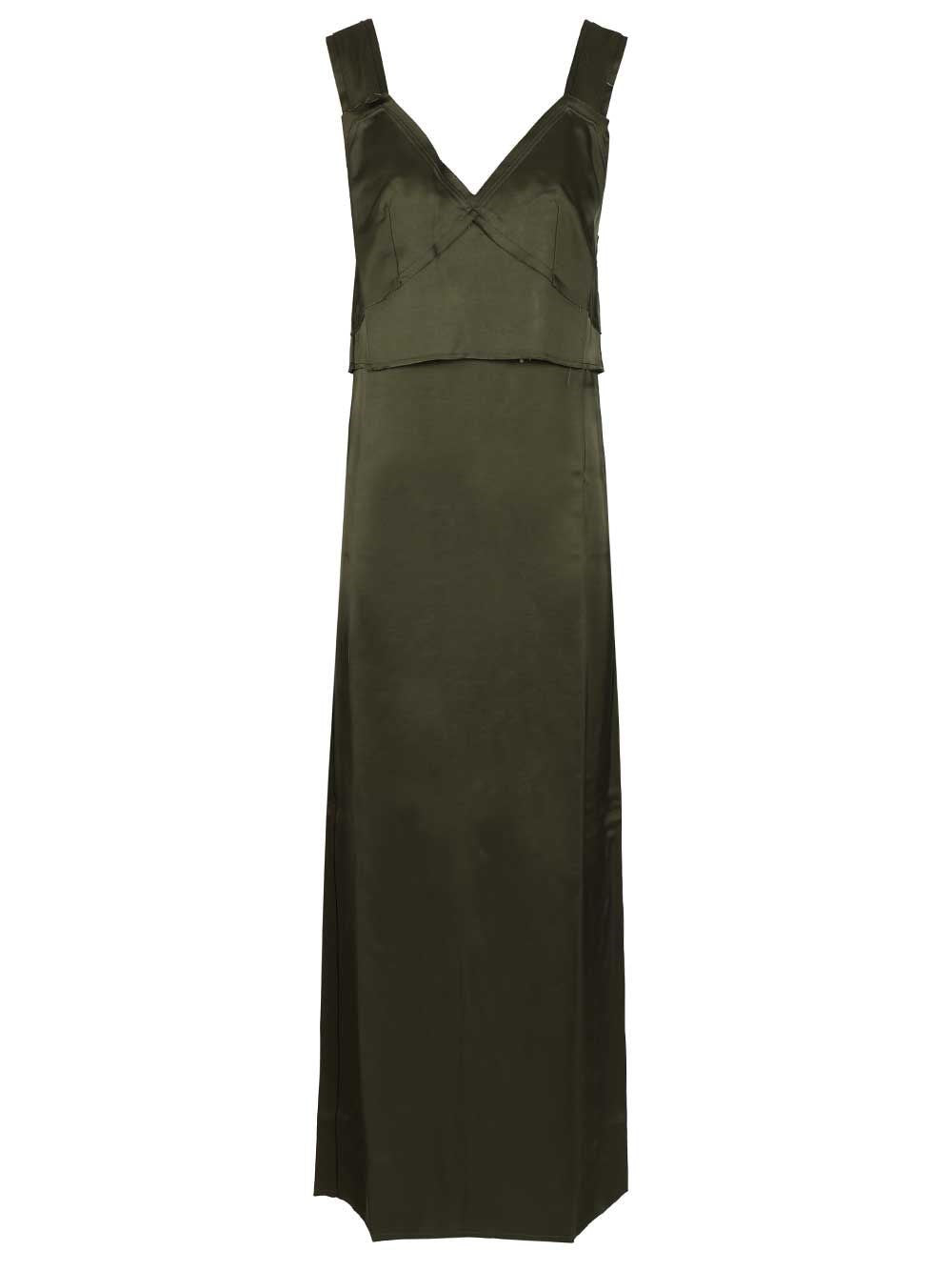 Toteme Slip Dress - Green