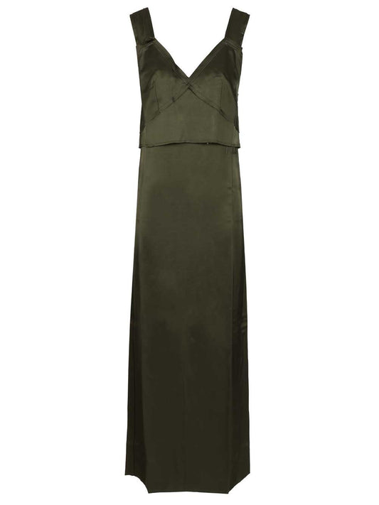 Toteme Slip Dress - Green