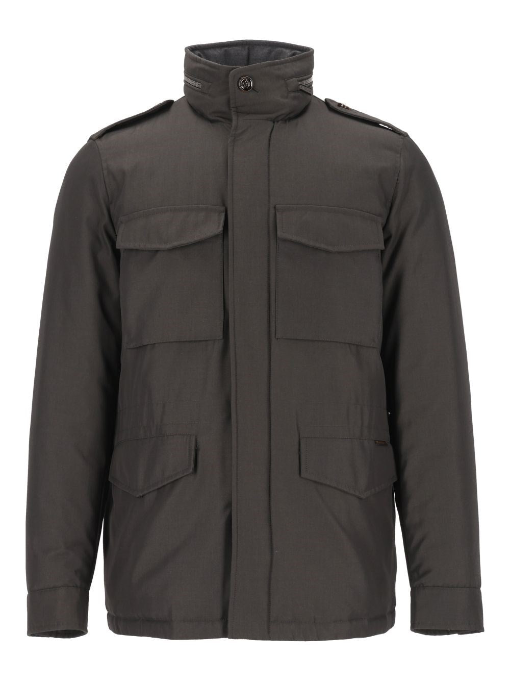 Moorer "Protti" Jacket In Technical Fabric - Green