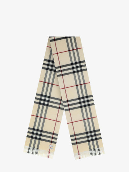 Burberry Cashmere Scarf With Giant Check Motif
