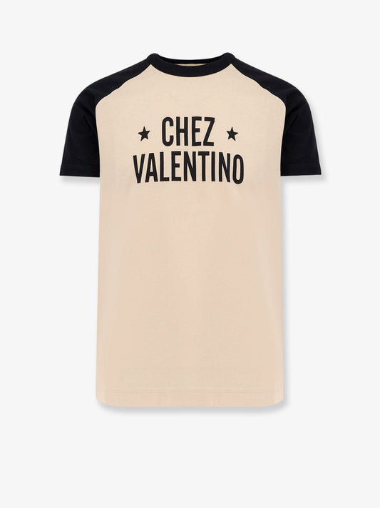 Valentino Chez Valentino Cotton T Shirt