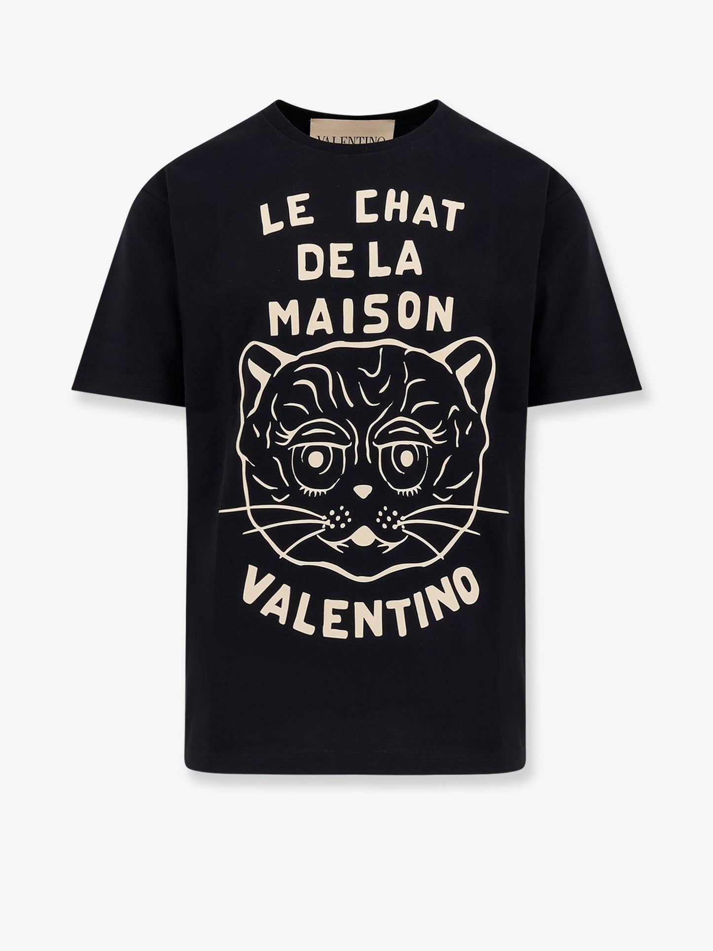 Valentino Le Chat De La Maison Cotton T Shirt