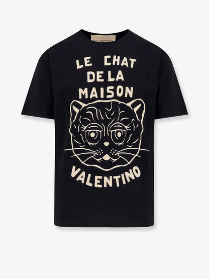 Valentino Le Chat De La Maison Cotton T Shirt