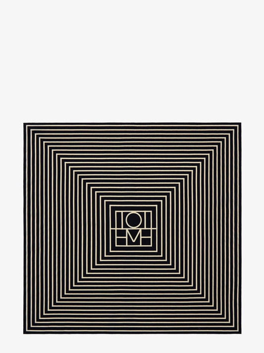 Toteme Logoed Silk Foulard
