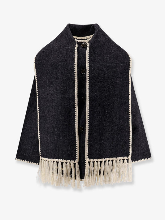 Toteme Wool Blend Emboidered Jacket