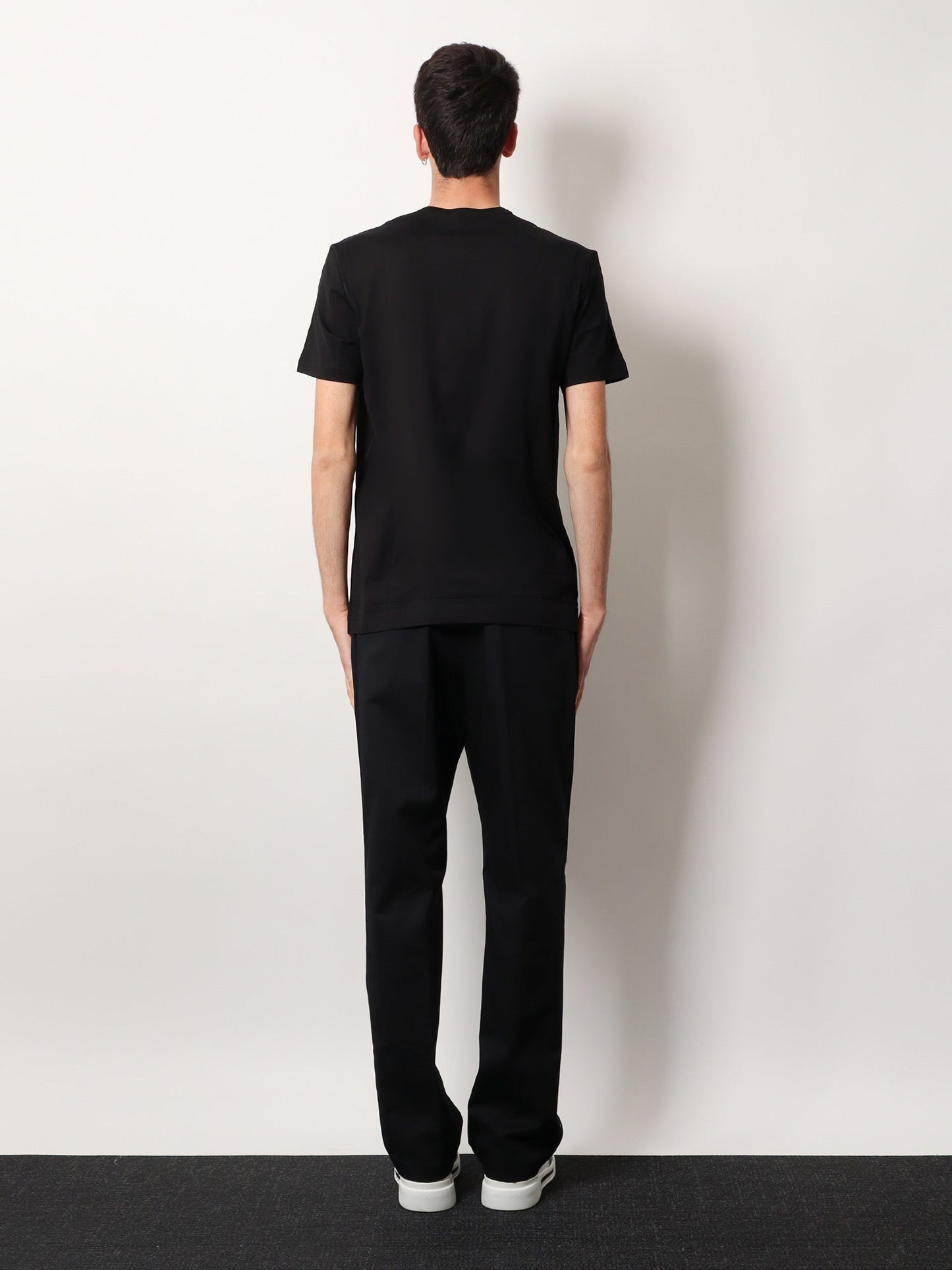 Dolce & Gabbana Cotton T Shirt With Logo Patch