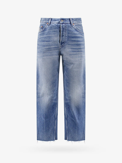 Gucci Carrot Fit Cotton Jeans