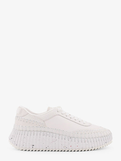 Chloe' Nama Low Top Leather Sneakers