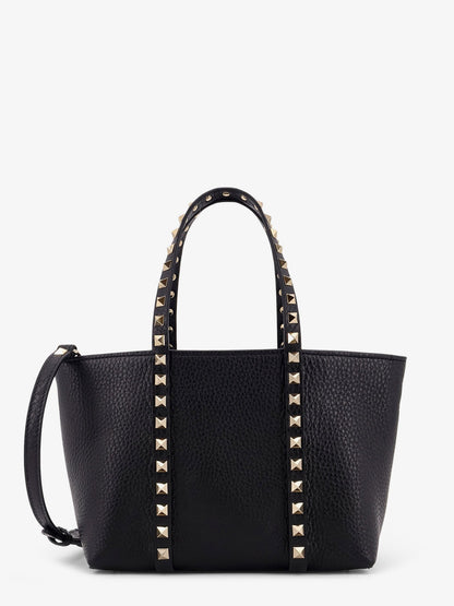 Valentino Garavani Valentino Garavani Rockstud Leather Shopping Bag