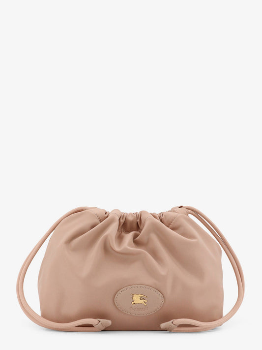 Burberry Horseshoe Drawstring Clutch Bag