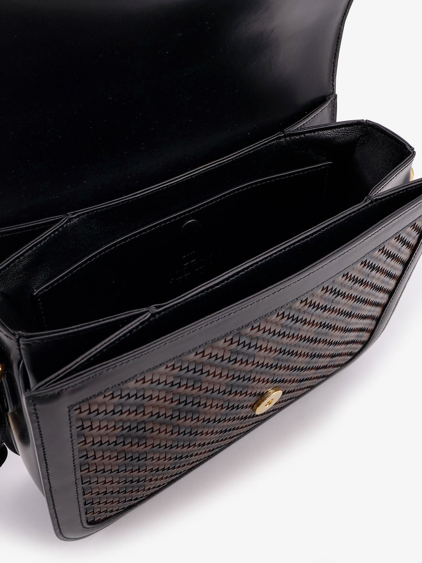 Valentino Garavani Valentino Garavani 9 To5 Woven Leather Shoulder Bag