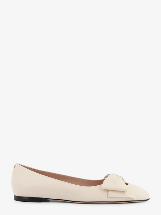 Valentino Garavani Bowow Leather Ballerinas