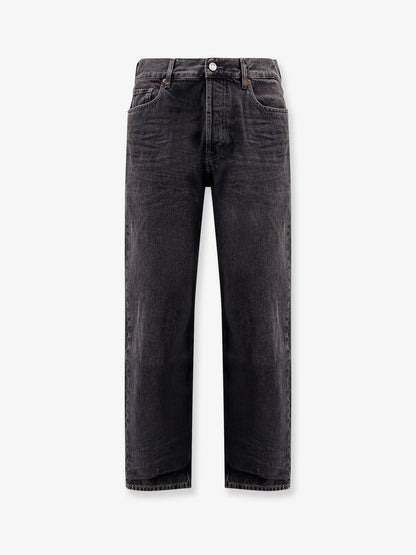 Saint Laurent Long Mick black denim trousers - Westwood Black
