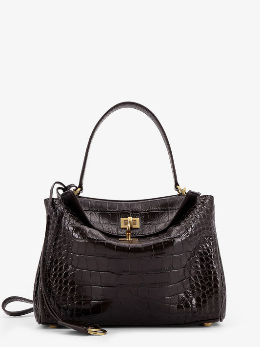Balenciaga Rodeo S Suede Crossbody Bag