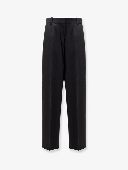 Toteme Viscose And Wool Trousers