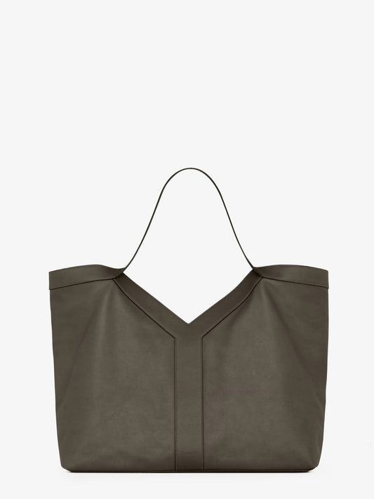 Saint Laurent Y Oversize Leather Tote Bag