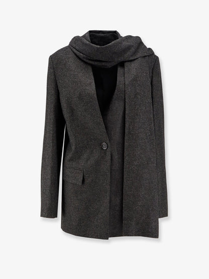 Toteme Viscose And Wool Blazer