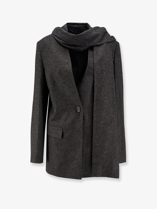 Toteme Viscose And Wool Blazer
