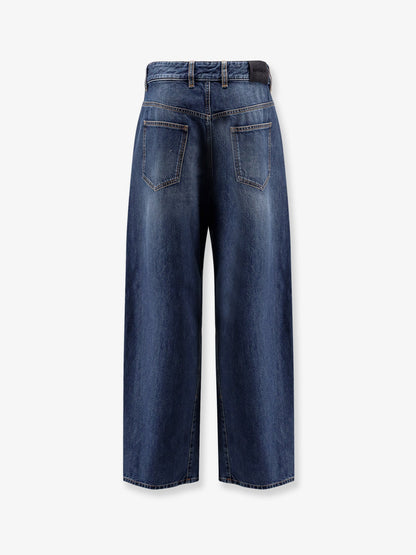 Givenchy Twisted Stone Washed Denim Jeans