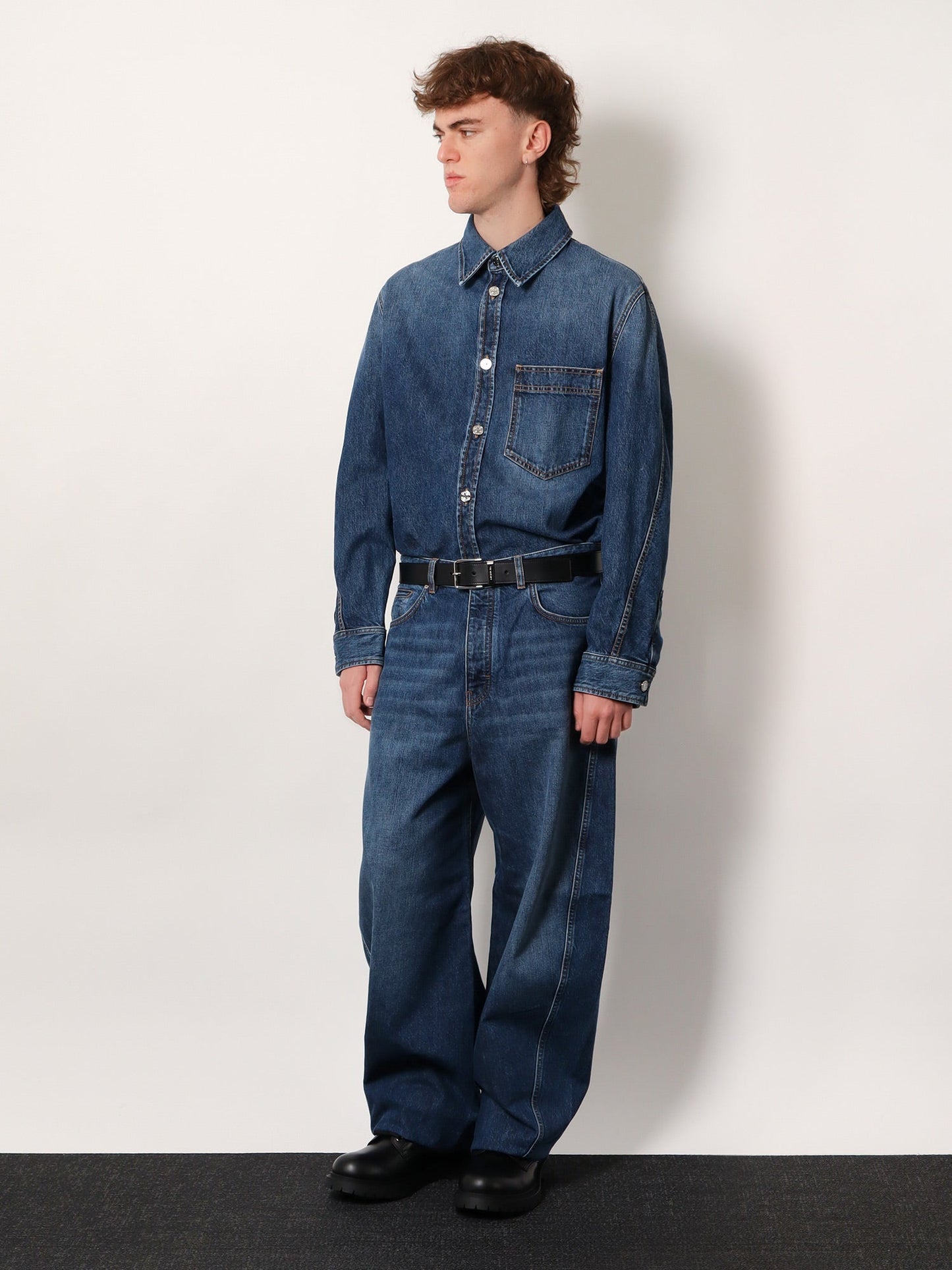 Givenchy Twisted Stone Washed Denim Jeans
