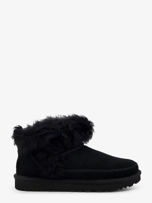 Ugg W Classic Ultra Mini suede boots - Black