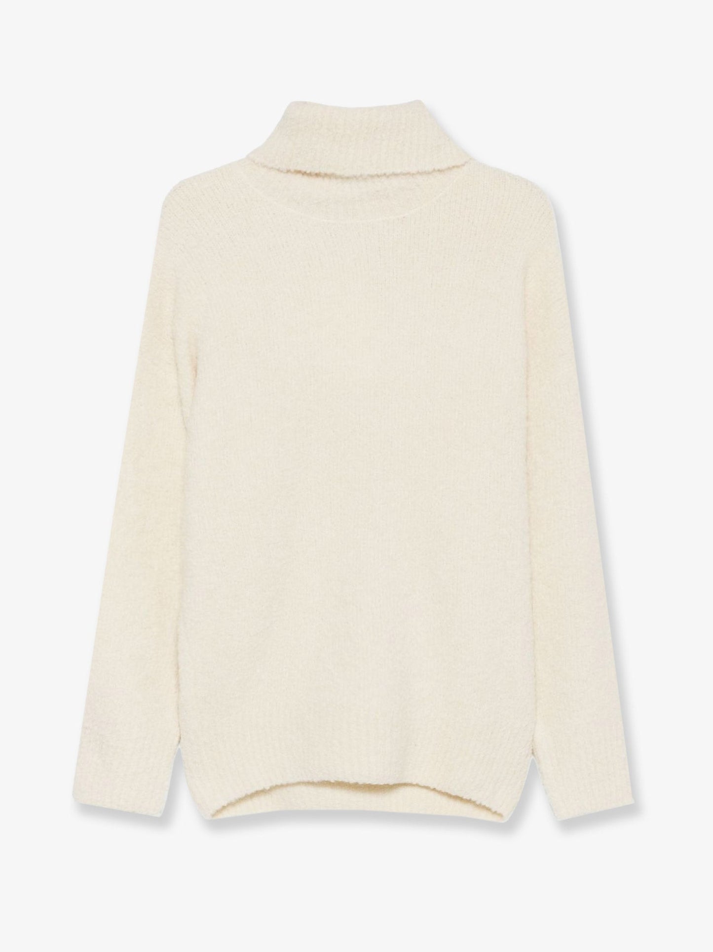 Toteme Bouclé Alpaca Blend Turtleneck