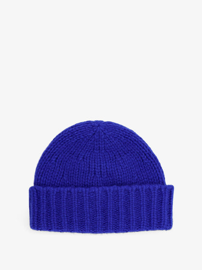 Celine Cashmere and silk Triomphe hat - Bleu Roi