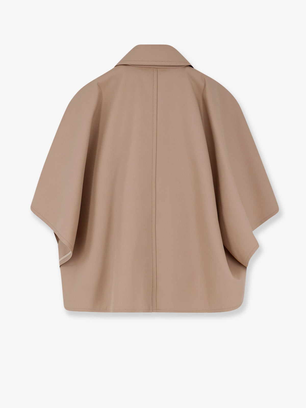 Max Mara Mxapaggio cotton cape - Albino