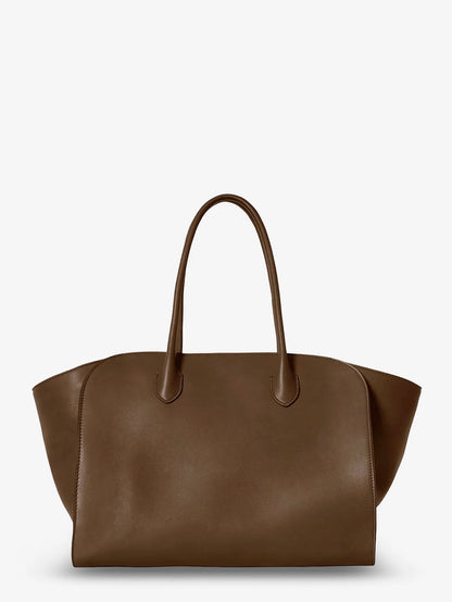 The Row Marlo 14 Leather Shoulder Bag
