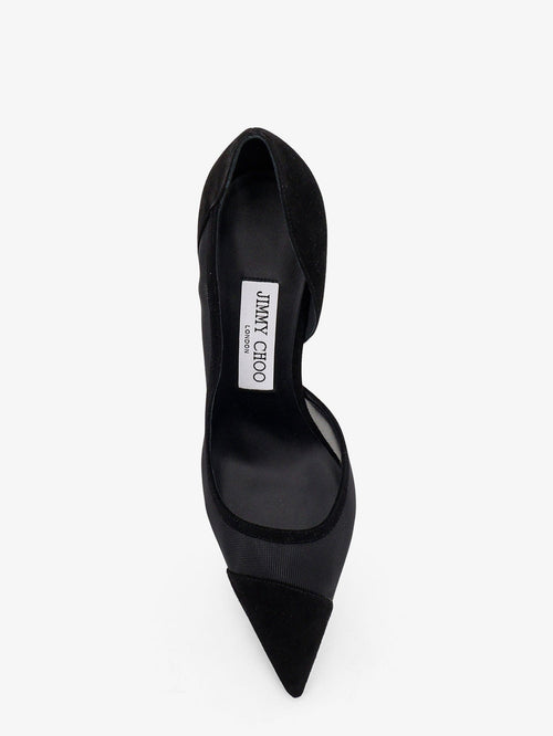 Jimmy Choo Brigitte 100 suede décolleté - Black