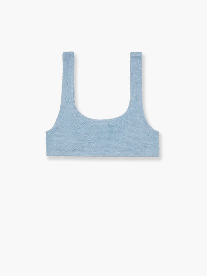 MC2 Saint Barth Naima stretch nylon bikini top - Crinkle